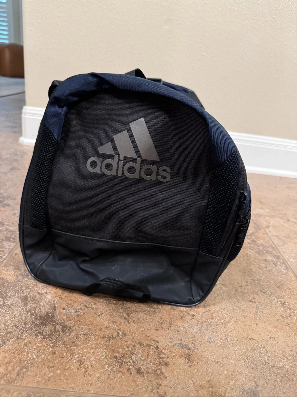 adidas Navy team issue duffel bag